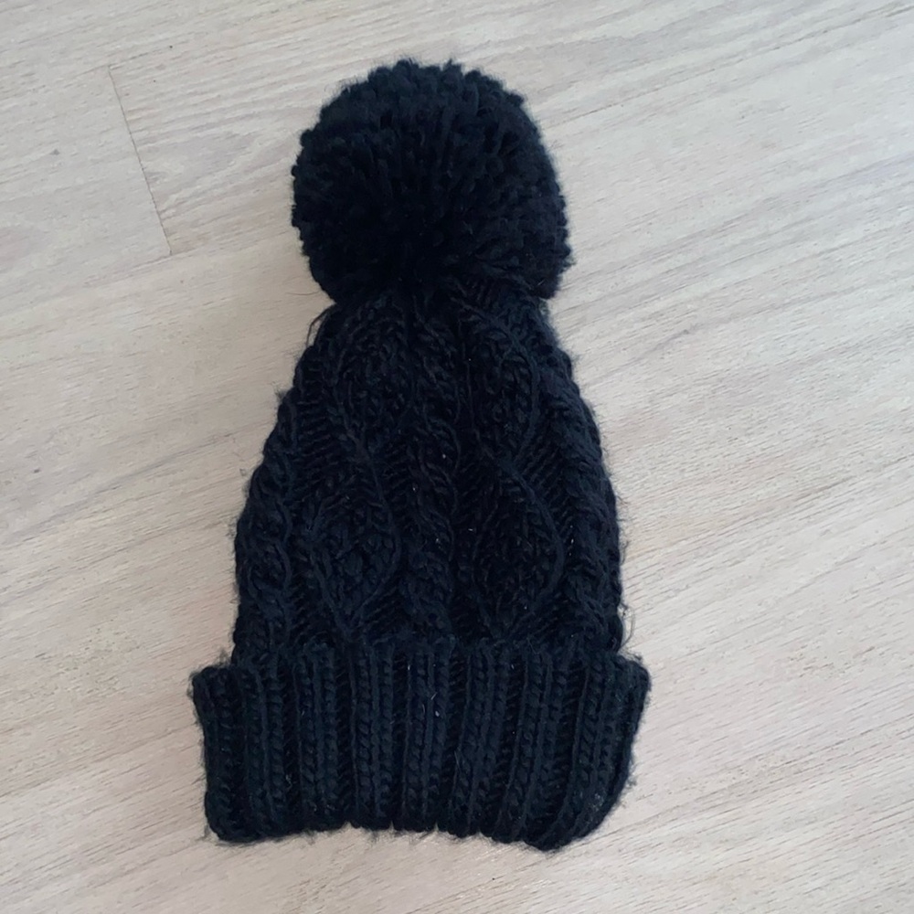 Joe Fresh Black Knit Hat